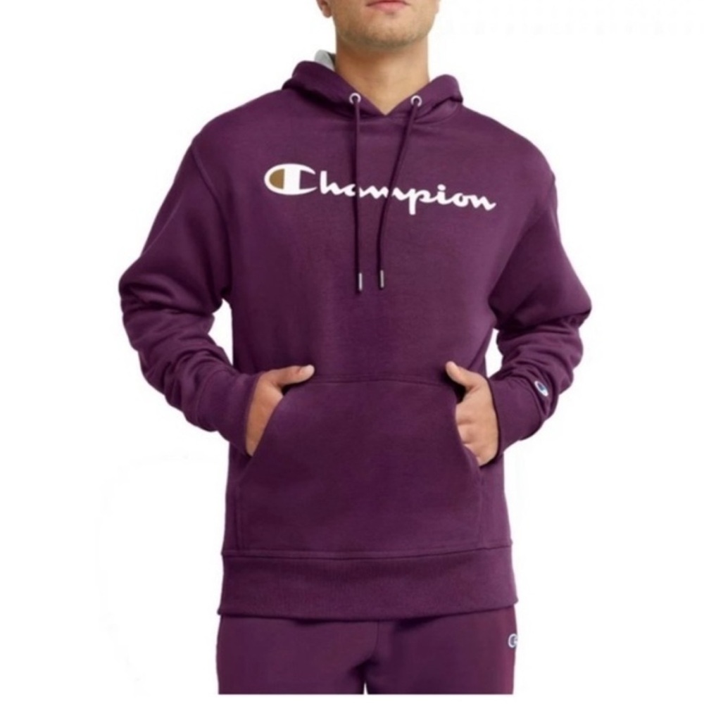 Like New Champion maroon hoodie